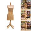 DIY Miniature Wooden Mannequin Sewing Studio Craft For Dollhouses Enthusiasts And Model Builders