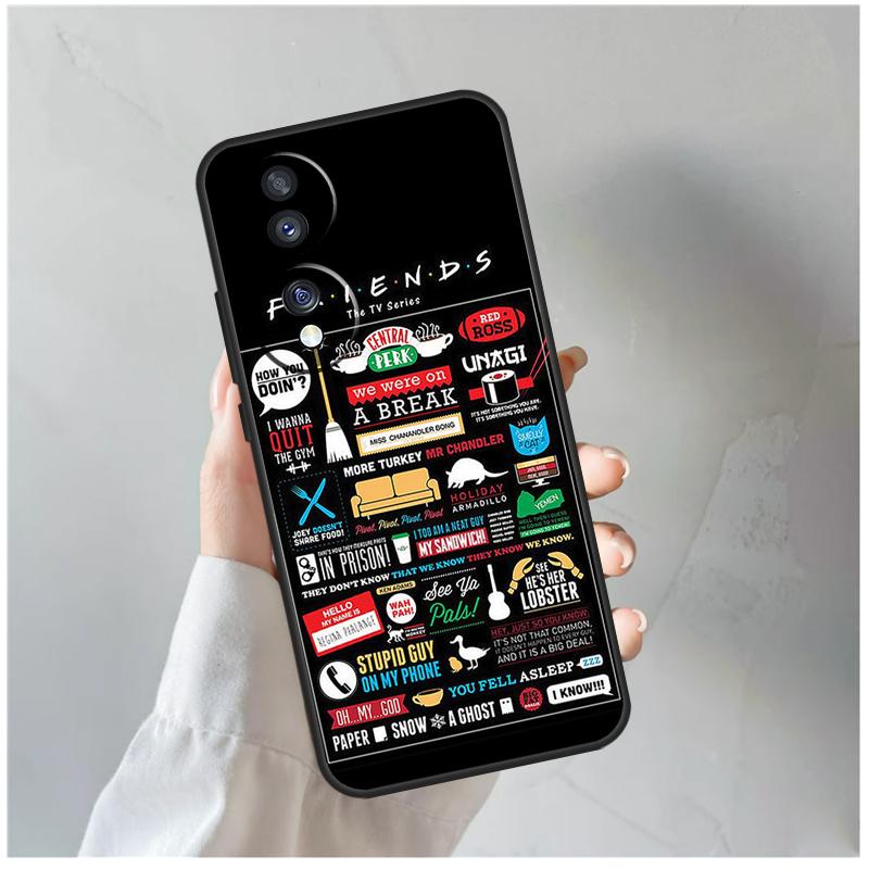 

Central Perk Friends For Honor Magic 7 Lite 6 5 8 Pro Case For Honor X9d X9b X9c X9a X8c X8b 200 400 50 70 Win RT Honor Magic8 Lite