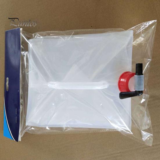 Folding Water Bag 5L/8L/10L/15L/18L/20L High Capacity Leak-proof Food Grade PE Container Self Driving Camping Outdoor Supplies