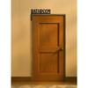 Vintage Metal Bathroom Wall Sign Distressed Restroom Decor Farmhouse Industrial Modern Home Gift Rustic Waterproof Wall Art
