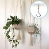 Plant Hanger Removable Strong Adhesive Ceiling Hooks Multipurpose Hanging Solution For Curtains Lights Decoration
