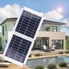 Solar Panel Portable Monocrystalline Solar Charger for Power Station Caravan Boat Camping Camper Car Off-grid Home RV