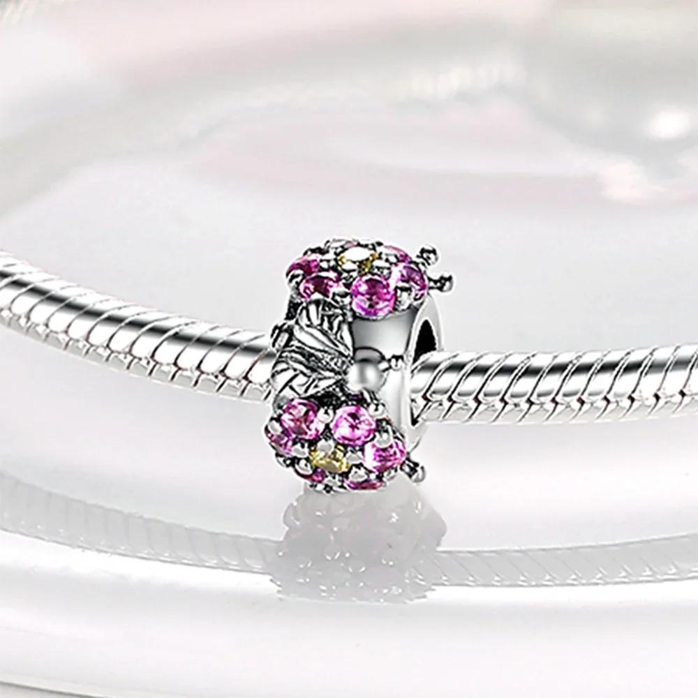 New Copper Spider Pendant Black Colors For Charms Copper Colors Original Bracelet For Jewelry Making