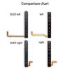 2Pcs Repart Part Right and Left Slide Rail With Flex Cable For Switch Oled