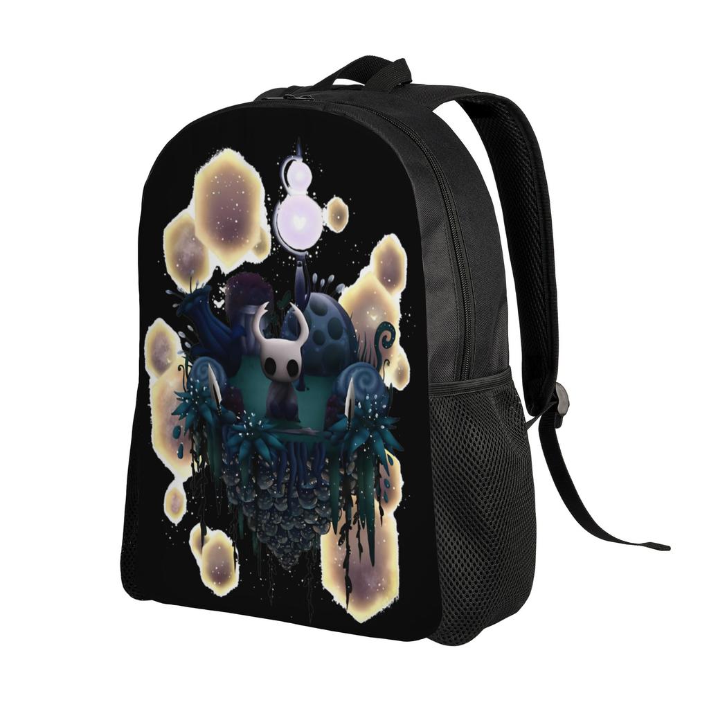 Mochila de la Isla de Hollow Knight para Hombres Mujeres Estudiantes Adolescentes Mochila Diaria de Trabajo Juego Universidad Bolso de Hombro Regalo
