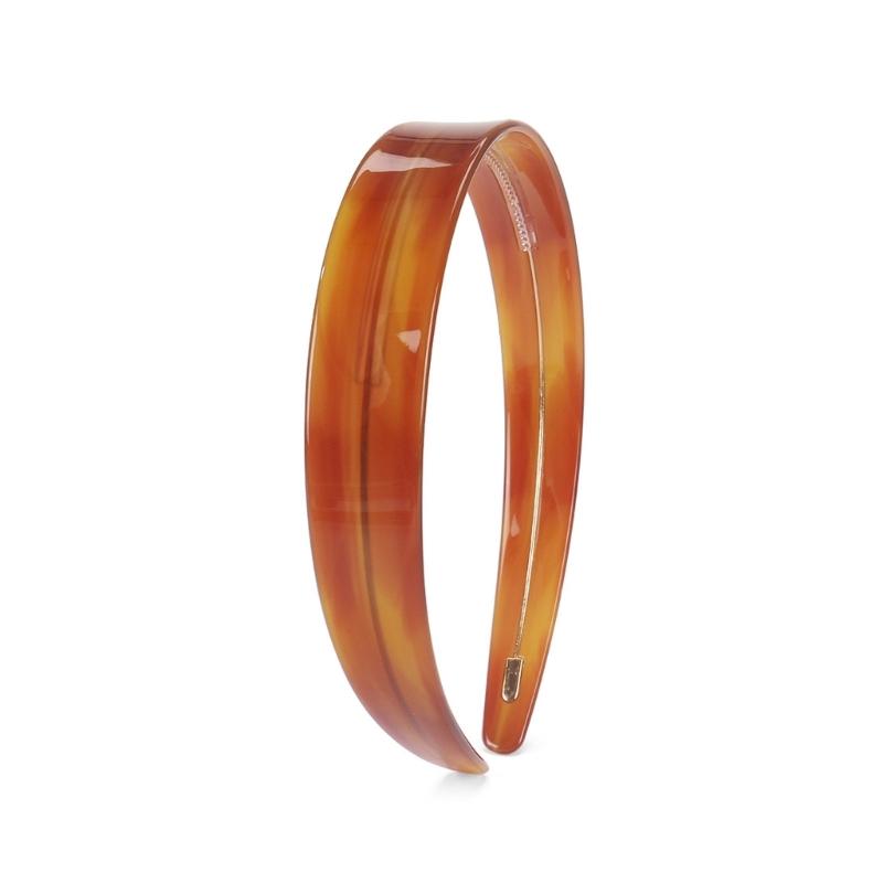2.2cm Wide Acetate Headband Hair Hoop With Nonslip Teeth For Women And Girls Comfortable Hair Accessory