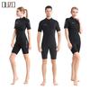 3mm Neoprene Wetsuit Diving Surfing Swimming Winter Snorkeling Thermal Full Body Short Sleeve Unisex
