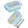 Skater Bento Box, 450ml, Pok?mon Joyful Design, Antibacterial, for Kids, Made In Japan, RBF3ANAG-A