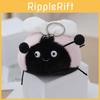 Adorable Plush Keychain With Cartoon Ladybug Design Perfect For Backpacks And Gifts
