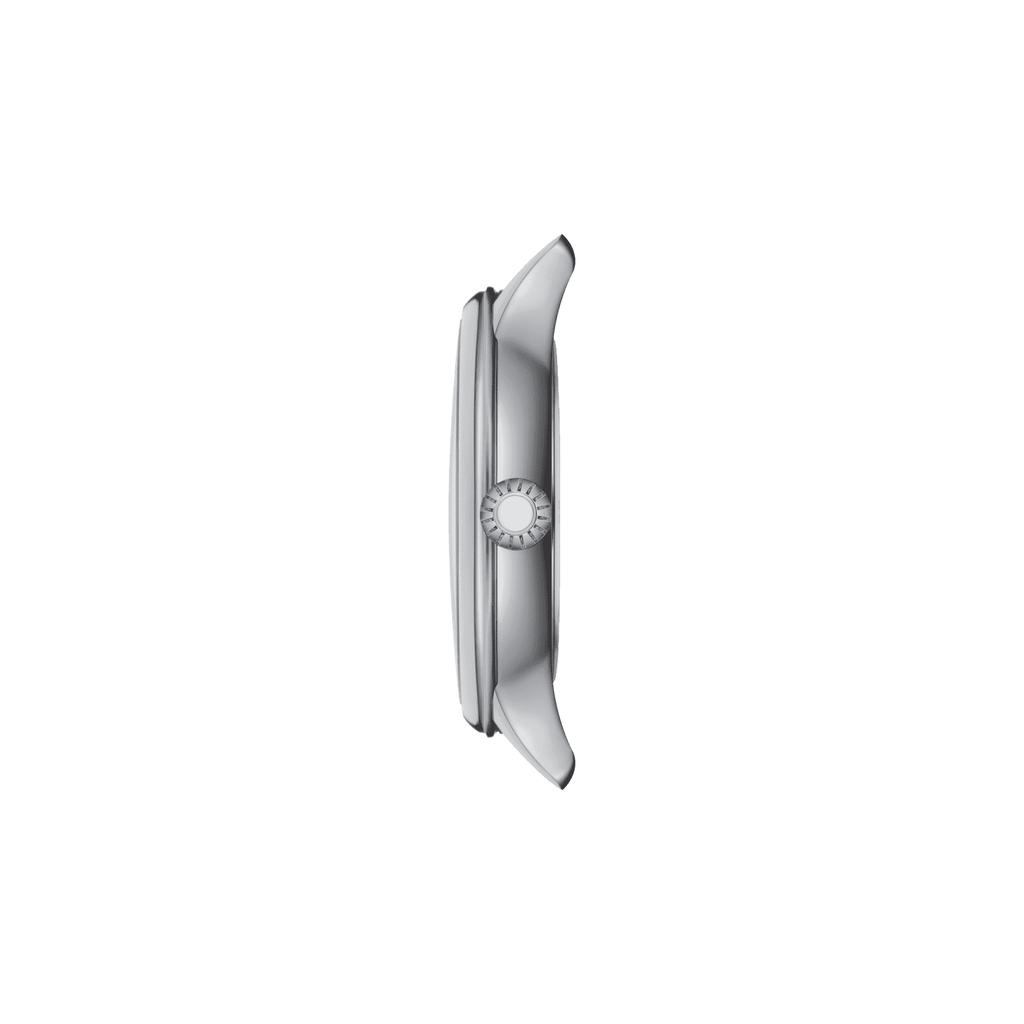 Tissot Old Watches Leather Strap white mother of pearl Dial Men's Fashion Watch T133.210.16.116.00
