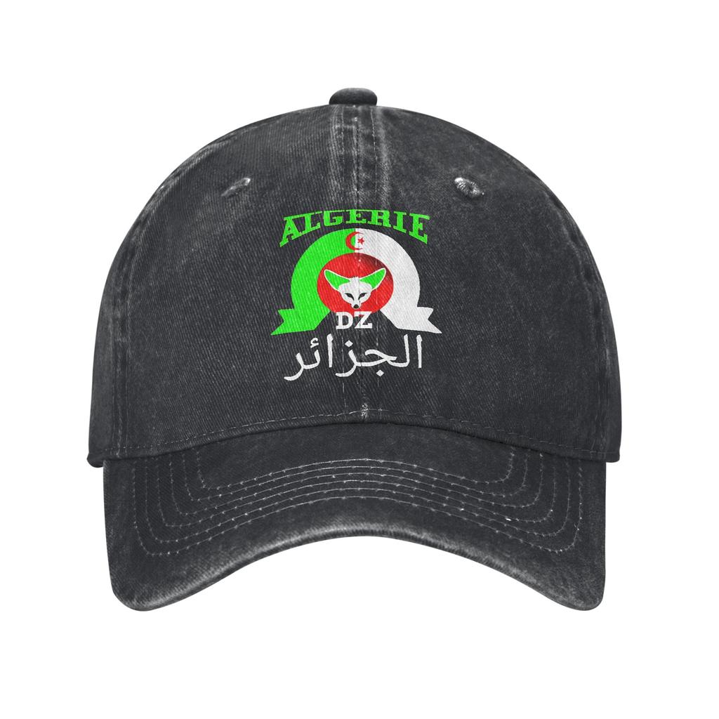 Long Live Algeria DZ Algeria Washed Baseball Cap Casual Sun Trucker Hat Summer Unisex Men Outdoor Gym Snapback Cap