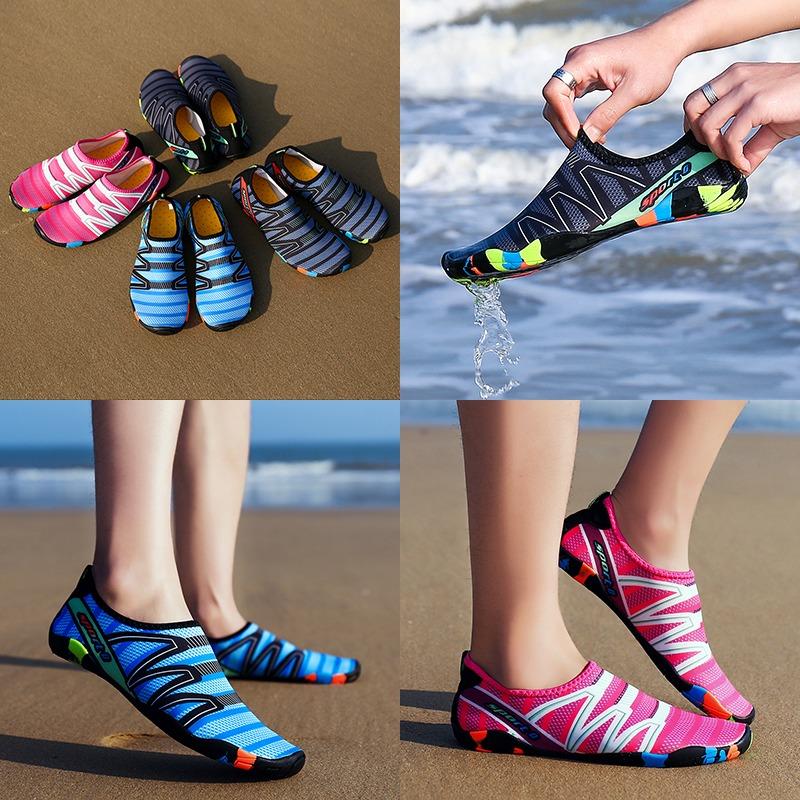 Couple Outdoor Swimming Wading Creek Shoes Snorkeling Water Skiing Shoes Men's and Women's Beach Shoes Treadmill Shoes