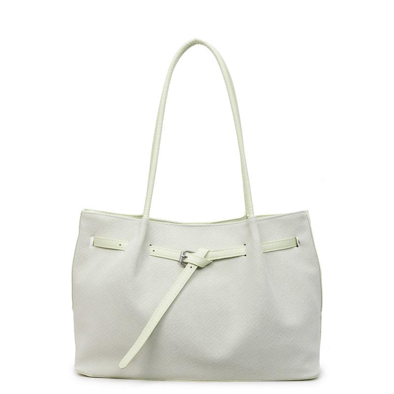 

Large capacity niche design high sense women shoulder bag long handle armpit bag commuting large capacity handbag зелений