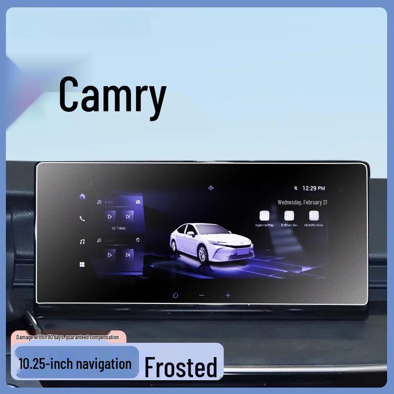 Displayschutz für 25 Toyota Camry Modelle der 9. Generation - Gehärtetes Glas Innendekoration