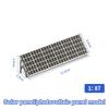 Model Electric Power Tower 1 To 150 Abs High Voltage Transmission Structure Toy For Diy Train Set Architecture Display