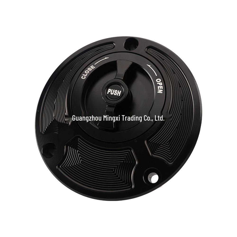 Tappo Serbatoio Carburante in Alluminio a Sgancio Rapido a 3 Fori per Yamaha MT07/09 R1 R25 R3 FZ6