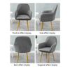Shell Chair Cover Washable Removable For Shell Seat Cover Elastic Adjustable Dining Room Home Hotel Chairs Seat Covers for Party