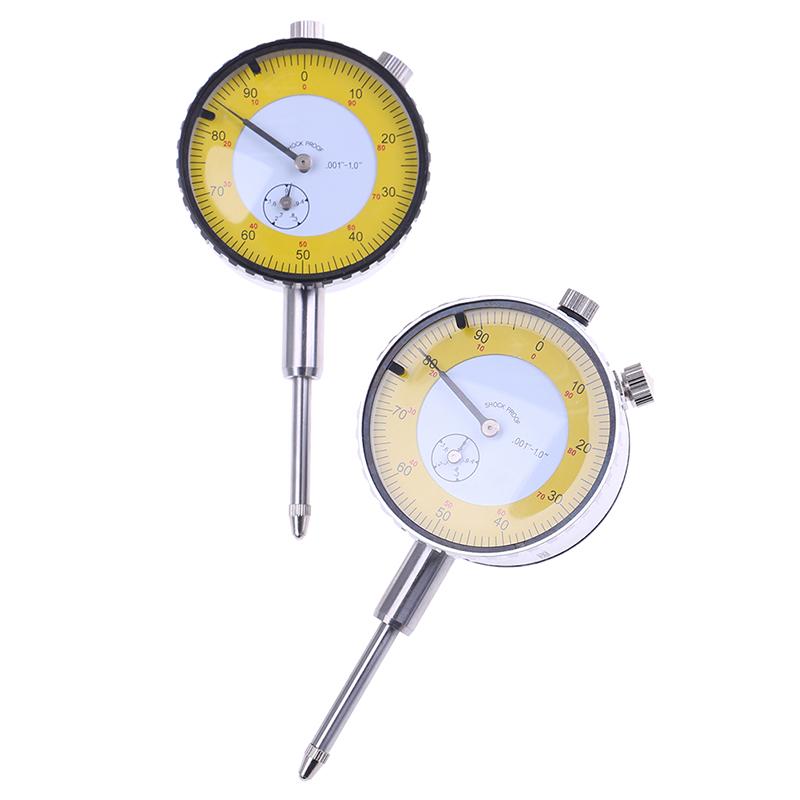 1" Dial Test Indicator Travel Lug Lever Gauge Scale Meter 0.001" Graduation