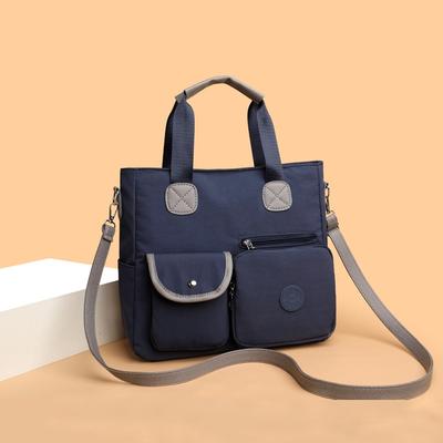 Neue Damen Schultertasche Damen Umhängetasche Nylon Tragbar Große Kapazität Lässige Reisetasche Damen