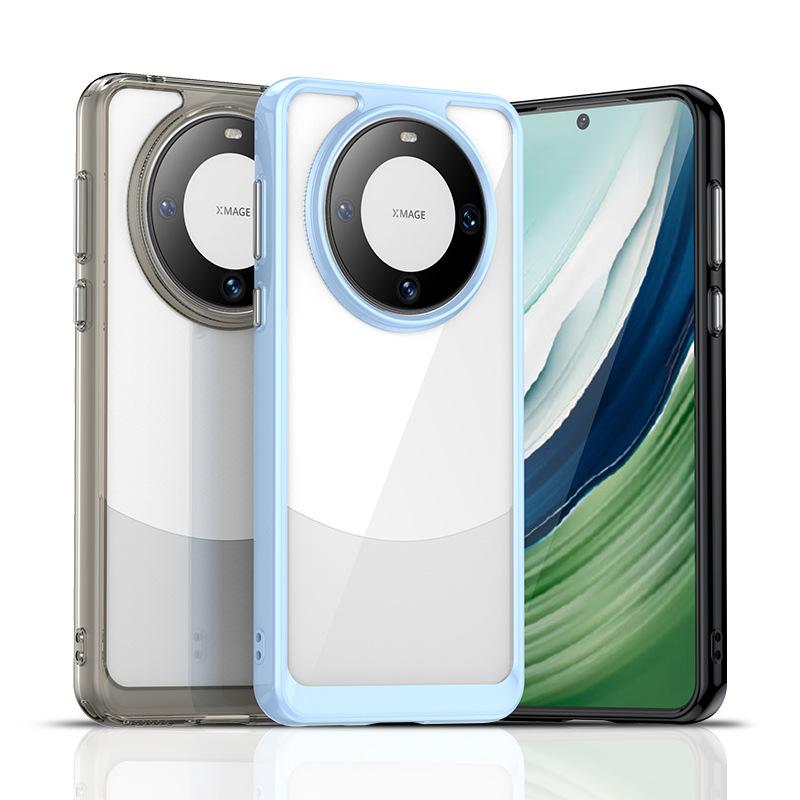 Applicable To Colorful Huawei Mate11 Mobile Phone Case Mate11Pro Mobile Phone Case All-inclusive Acrylic Solid Color Anti-drop Case