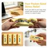 Juguete Blandito de Mantequilla Suave Rebote Lento Fidget Juguete Antiestrés para Apretar para Adultos Fiesta Festival Regalos de Navidad