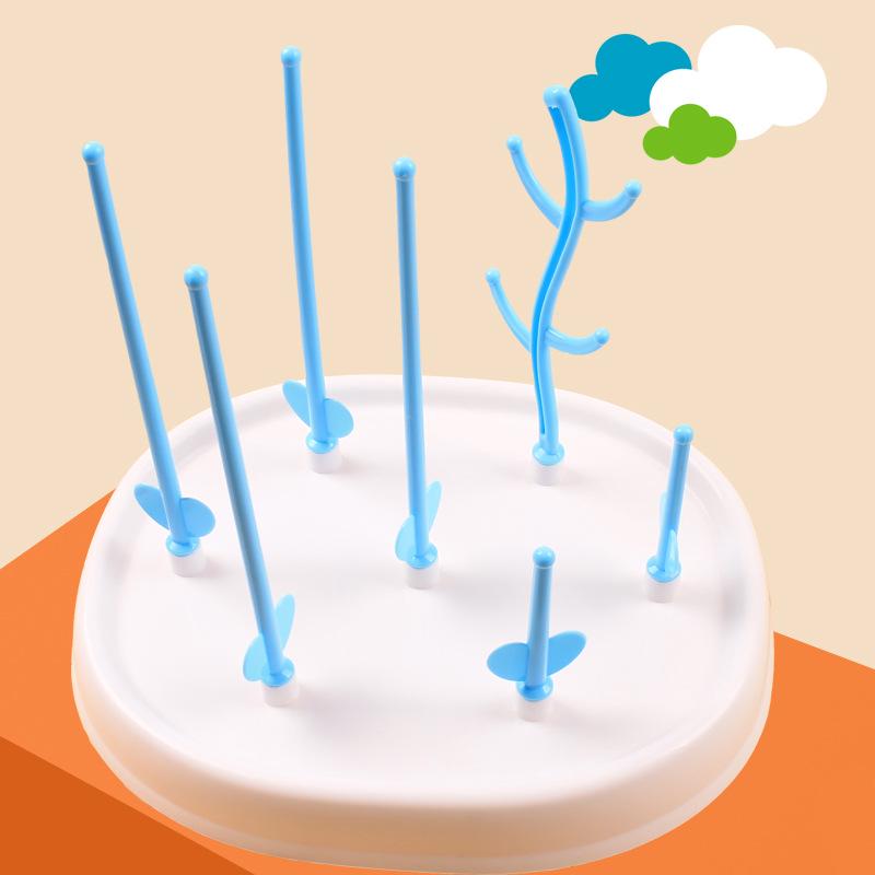 Tree-Shaped Baby Bottle Drying & Storage Rack