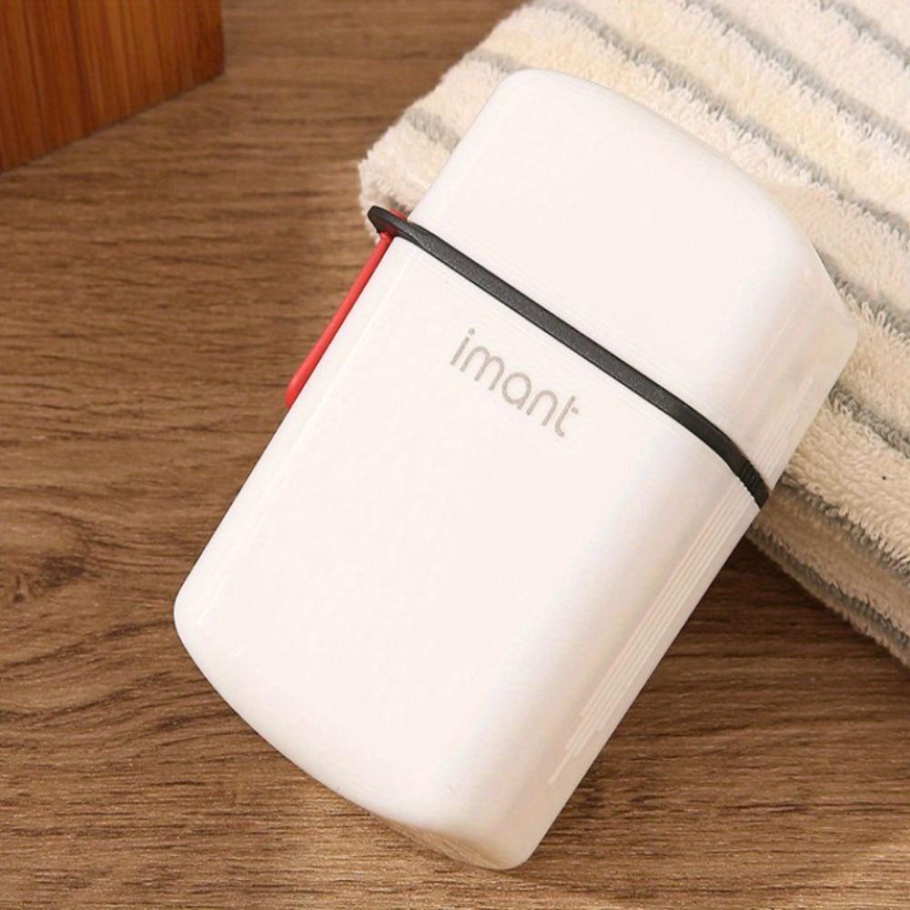 2Pcs Portable Soap Rack High Quality Waterproof with Cover Soap Container Travel Case Plastic Travel Soap Dish Bathroom