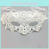 Queen And Zorro Style Lace Half Face Mask For Halloween And Carnival Woven Fabric Cosplay Accessory For Adults