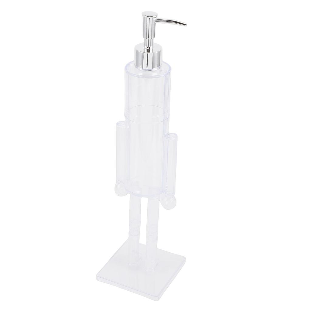 Hand Soap Dispenser Adjustable Dispensing Clear Refillable Liquid Soap Dispenser for Festive Decor Bathroom Kitchen
