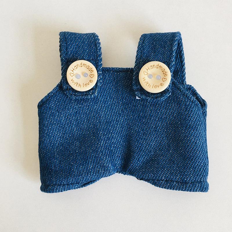 בגדי בובת קטיפה ויניל חמודה 17 ס"מ קופסה עיוורת - תליון LaBuBu שמלת אביזרים