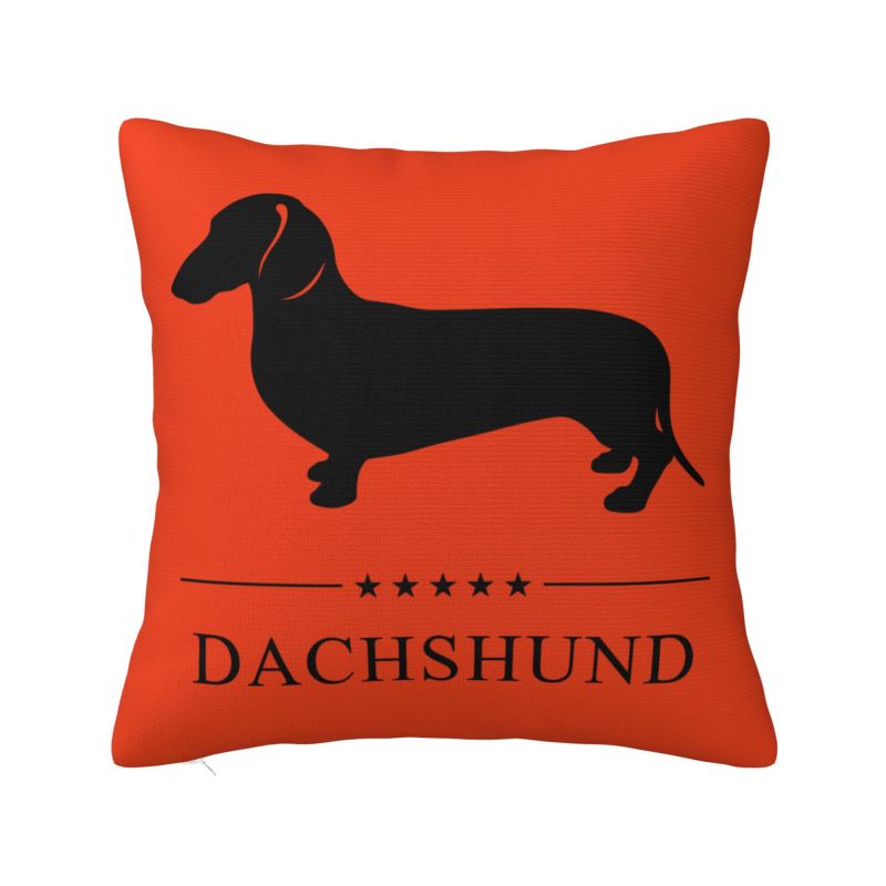 Nordic Kawaii Dachshund Cushion Cover Soft Sausage Badger Wiener Dog Pillow Case Decoration