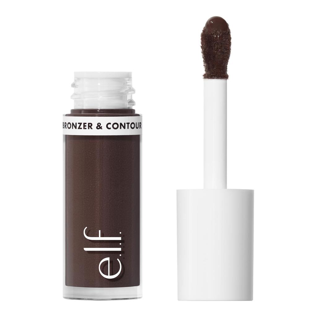 e.l.f. Camo Liquid Bronzer & Contour, Silky Highly Pigmented Formula, Creates a Long-Lasting Bronzed Glow & Natural Look, Vegan & Cruelty-Free, 10 R