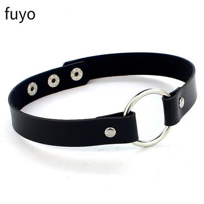 2025 Gothic Collar For Girls Leather Choker Necklace Goth Heart Cat Wing Studded Choker Punk Necklaces Women Cosplay Jewelry