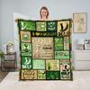 Exercise Enthusiast Printed Blanket for Sofa Bed Travel Camping Living Room Office Conditioning Blanket for All Seasons Gifts