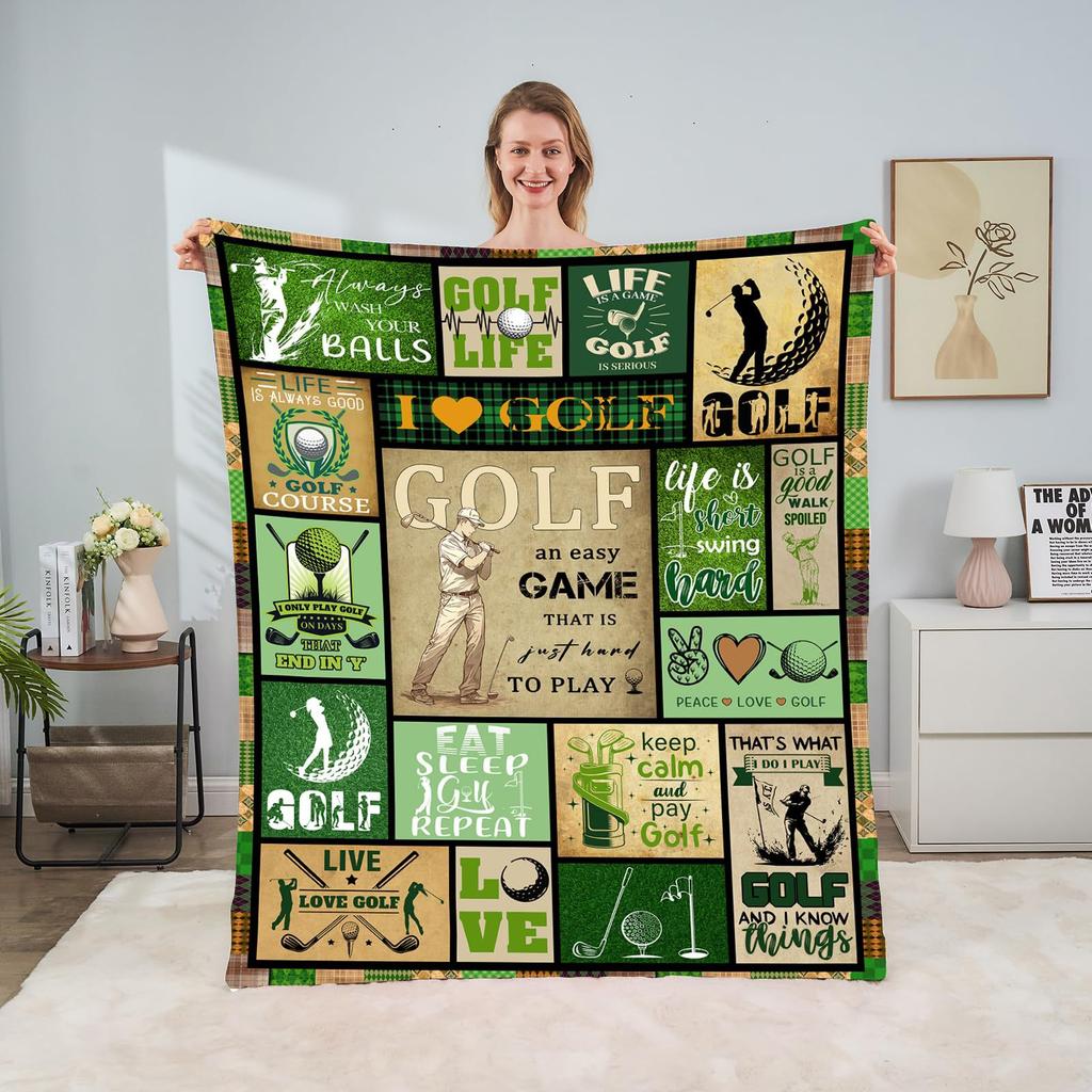 Exercise Enthusiast Printed Blanket for Sofa Bed Travel Camping Living Room Office Conditioning Blanket for All Seasons Gifts