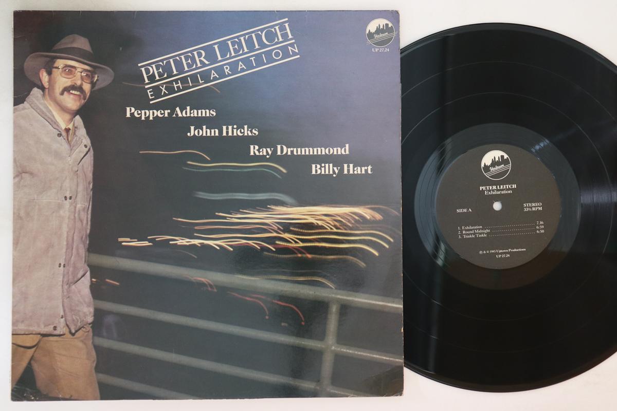 

LP Record PETER LEITCH Exhilaration UP2724 UPTOWN 1985 US Jazz Used