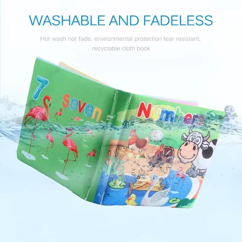 Baby Soft Cloth Book for Newborns 0-12 Months 3D Book Animal Family Cognitive Montessori3D Book for Kids Gift