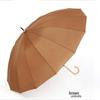 Elegant 16-Rib Straight Umbrella