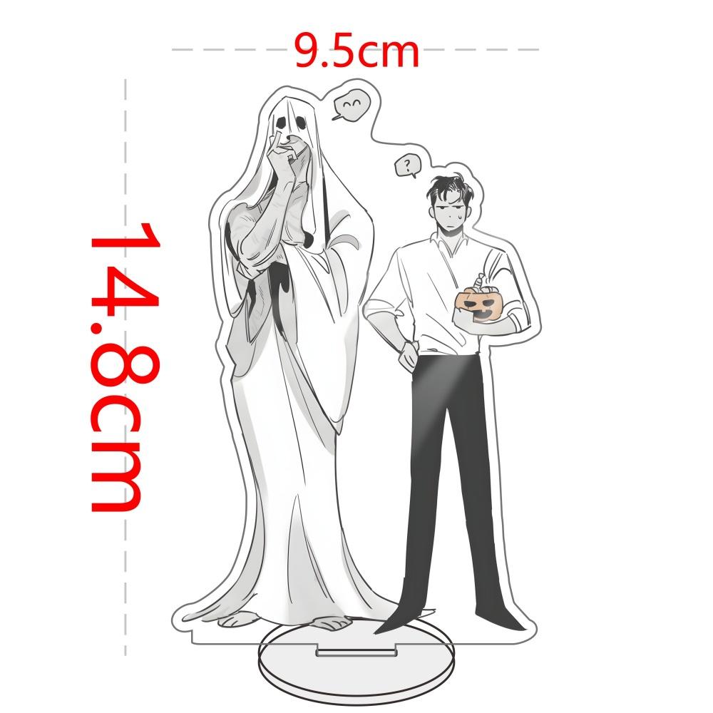 

Anime Rose and Champagne Plate Desk Decor Standing 15CM Acrylic ZIG For friend gifts Keyring Collection Desktop decoration 15 cm