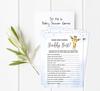 Inkdotpot Baby Shower Game Set Of 50 BabyA  AlphabetA  ABCA  Game Giraffe Jungle Animals Party