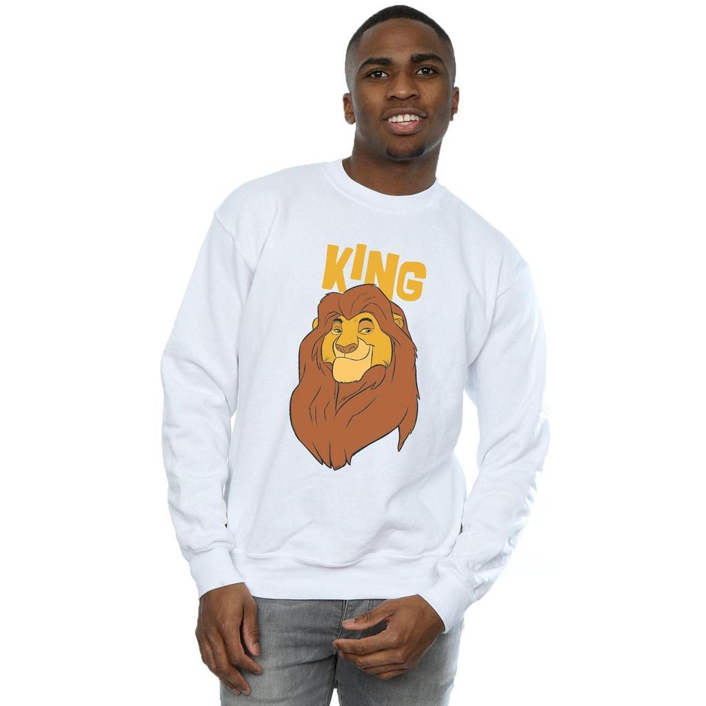 Disney Mens The Lion King Mufasa King Sweatshirt