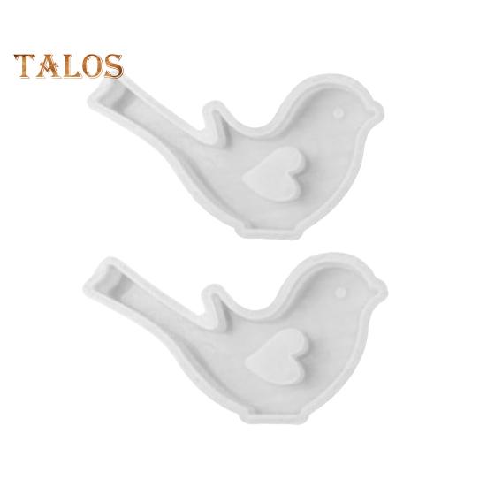 Silikon-Vogelform zum Gießen, waschbar, Silikonharz, Kerzen- und Kuchenform für Epoxidwachs, Gips, Seifenform, kreatives DIY-Handwerk, Heimdekoration, Geschenke