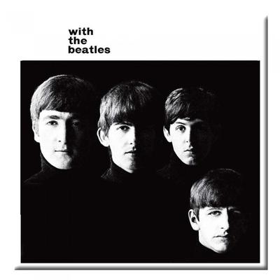 With The Beatles Fridge Magnet