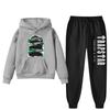 Foreign Trade New Trapstar Printed Autumn/Winter Men's and Women's Casual Sports Hoodie and Long Pants Two-Piece Combo