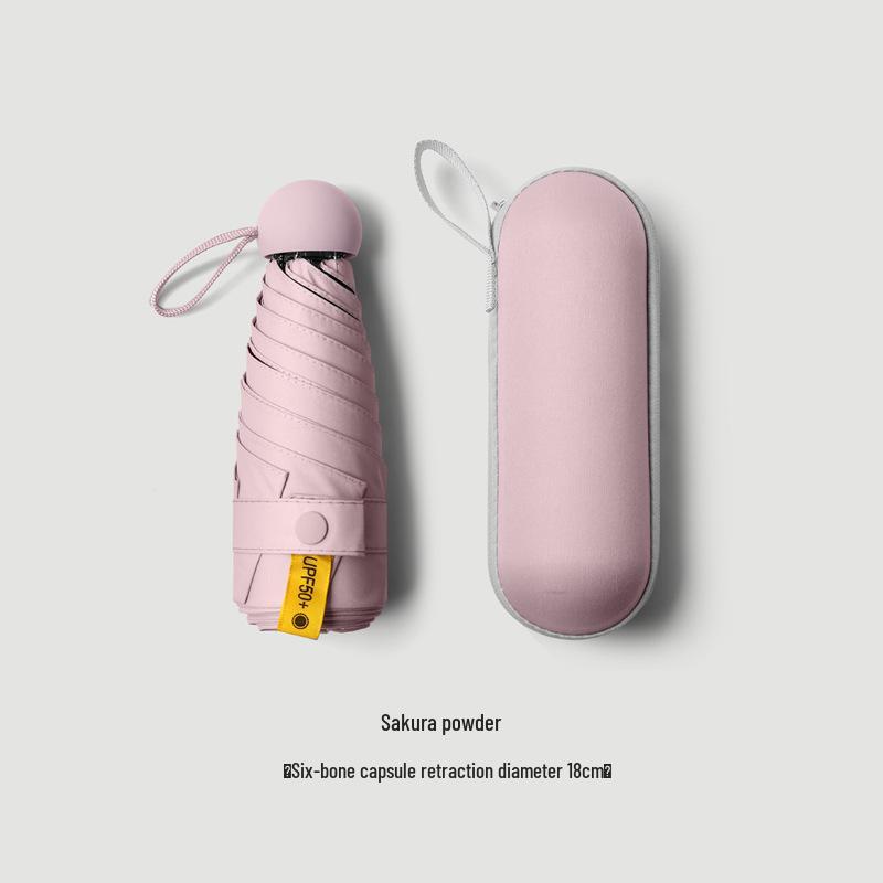 50% Off Women's UV Protection Folding Sunshade Umbrella - Ultralight, Rain or Shine