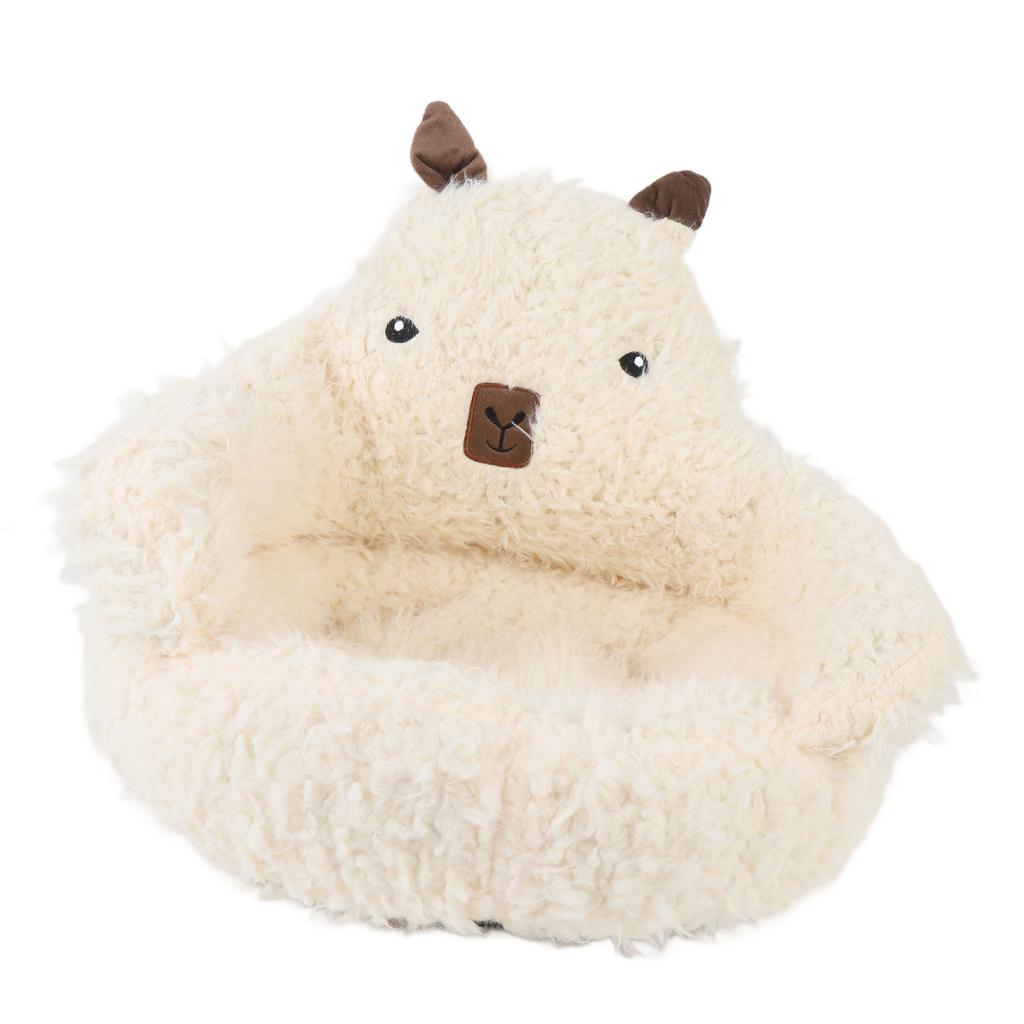Pet Sofa Bed Warm Cotton PP Comfortable Washable Relaxing Winter Cat Couch Bed for Puppy Kitty
