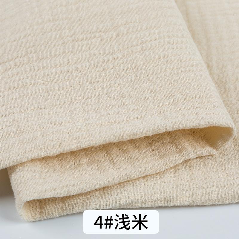 Double Gauze Cotton Fabric 100% Cotton for DIY Craft Sewing Material Dress Towel Bedding Sets Cheesecloth Table Runner Fabric