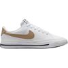 Nike Court Legacy Anti Slip Wear Resistant Low Top Kids' Skateboarding Shoes White Sneakers DA5380-126
