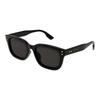 Gucci Web-Logo Unregelmäßiger Rahmen Sonnenbrille Unisex Sonnenbrille Schwarz GG1605SK001