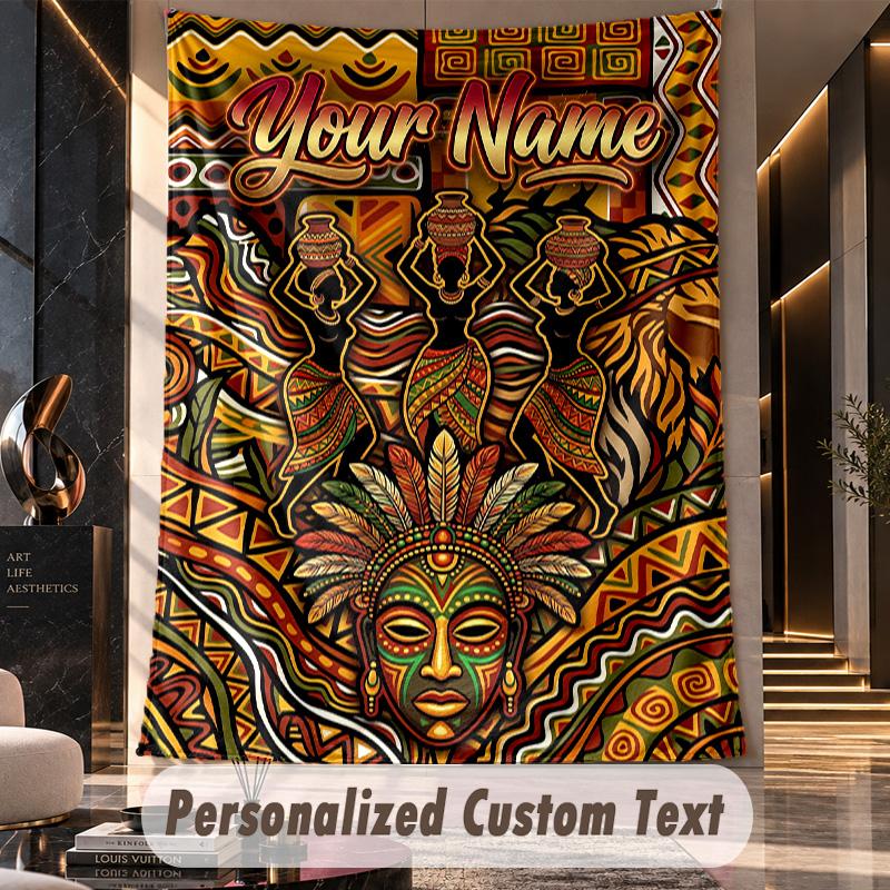 Celebration Party (1) Theme Custom Tapestry Personalized Custom Name Text Wall Hanging Tapestry Home Decor Background Cloth